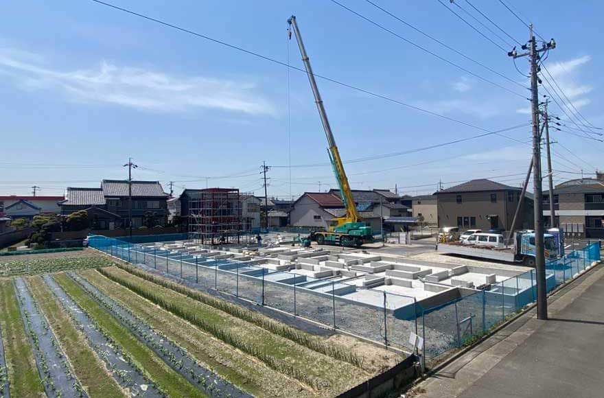 中川区に有料老人ホーム　建築中です！