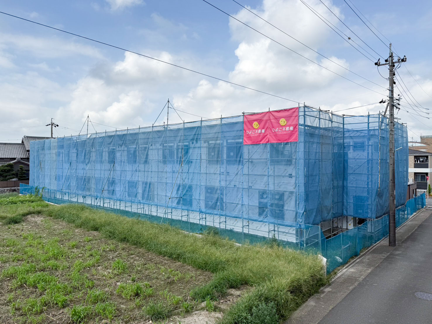 中川区老人ホーム　順調に建築中です！