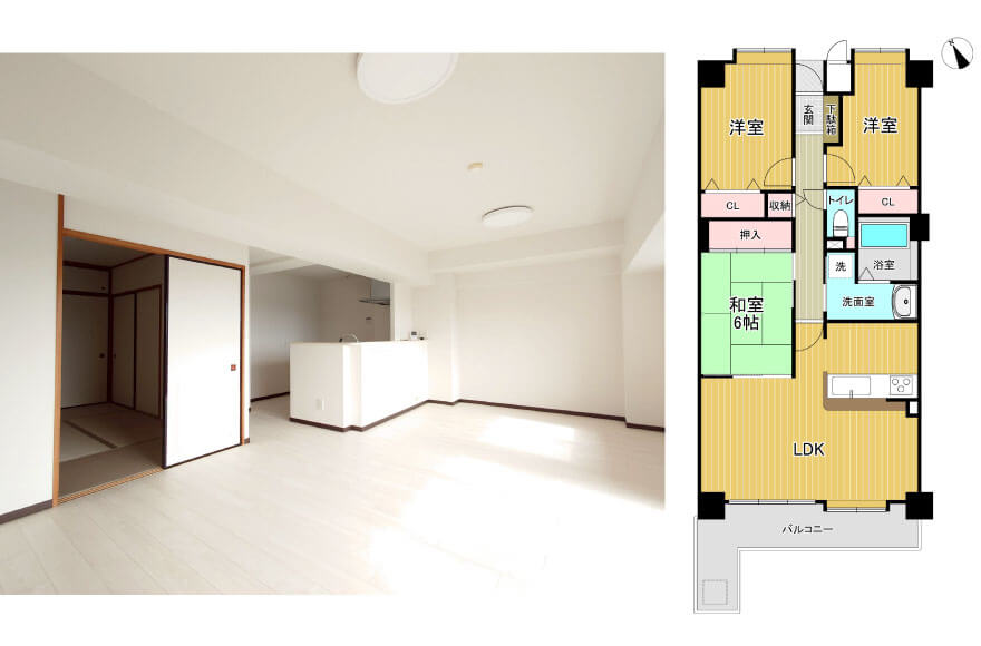 フルリノベマンション特集第3弾！　守山区 大森中学...